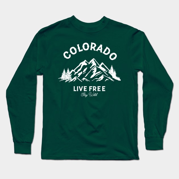 Live free stay wild tee Long Sleeve T-Shirt by Wintrly